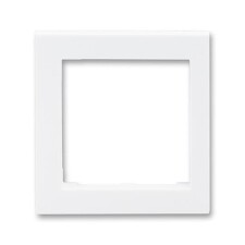 ABB 3901H-A00255 03, LEVIT Kryt rámečku s otvorem 55x55, krajní; bílá