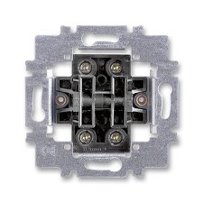 ABB 3558-A87340 Přístroj ovládače zapínacího dvojitého, řazení č.1/0+1/0