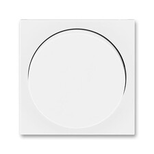 ABB 3294H-A00123 03, LEVIT Kryt stmívače s otočným ovladačem; bílá/bílá