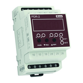 ELKO-EP 303 PDR-2A/230V Digitální relé, 16 funkcí, výstup 2x16A, čas 100h