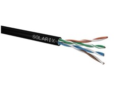 SOLARIX 27655191 SXKD-5E-UTP-PE Instalační kabel  CAT5E UTP PE venkovní 305m/box