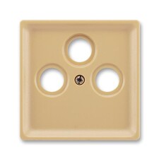 ABB 5011C-A201 D2, CLASSIC Kryt zásuvky TV+R+SAT; béžová