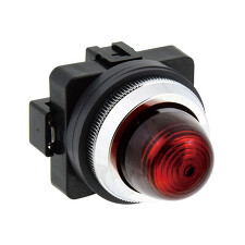 IDEC APD199DNR Kontrolka LED, řada TWTD, zabudovací průměr 30mm, červená, s LED diodou