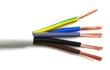 SIHF 5G1,5  - (V05SS-F 5G1,5 / CSSS 5C x 1,5) silikonový kabel