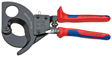 KNIPEX 95 31 280 Nůžky na kabely - ráčnové 280mm
