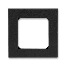 ABB 3901H-A05010 63, LEVIT Rámeček jednonásobný; onyx/kouřová černá