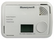 HONEYWELL XC100D-CS Autonomní bateriový detektor CO s LCD signalizací,bez relé,živ.až 10l