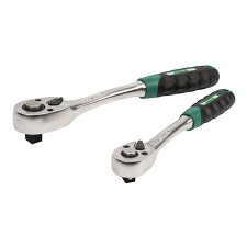 HONITON H9723 Ráčna 36 zubů oválná s gumovou rukojetí 1/4''