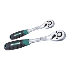 HONITON H9743 Ráčna 36 zubů oválná s gumovou rukojetí 1/2''