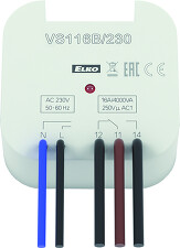 ELKO-EP 4754 VS116B Pomocné relé 1x16A přepínací, AC 230V do instalační krabice