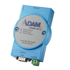 ADVANTECH ADAM-4571L-DE Externí I/O modul, převodník sběrnice RS-232 na Ethernet