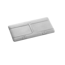 LEGRAND 054013 krabice POPUP matný hliník 2X4 moduly