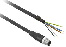 TELEMECANIQUE XZCP1541L05  Konektor s kabelem 0,5m