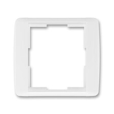 ABB 3901E-A00110 03, ELEMENT Rámeček jednonásobný; bílá/bílá