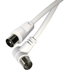 EMOS SD3101 Anténní koaxiální kabel 90° 1,25M