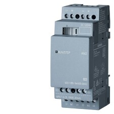 SIEMENS 6ED1055-1MA00-0BA2 LOGO! AM2 EXPANSION MODULE, PU: DC 12/24V, 2 AI, 0 - 10V OR 0/4