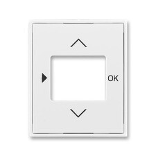 ABB 3299E-A40100 03, ELEMENT Kryt čas. nebo ovl., sním.kv.vzduchu; bílá/bílá