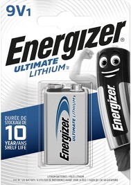 ENERGIZER Ultimate Lithium LA522 - baterie 9V *EL005