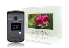 SBV 705M7M Sada barevného videotelefonu, se záznamem a integrovanou čtečkou ID ka