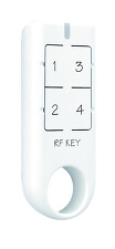 ELKO-EP 4333 RF Key bílá Klíčenka RF, 4 kanály (tlačítka)