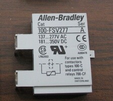 ALLEN BRADLEY 100-FSV277 Ochranný modul Varistor,  137 - 277 VAC, 181 - 350 VDC