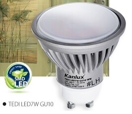KANLUX 22820 TOMI LED7W GU10 CW Žárovka LED