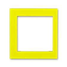 ABB 3901H-A00255 64, LEVIT Kryt rámečku s otvorem 55x55, krajní; žlutá