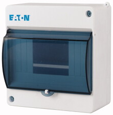 EATON 177075 MINI-6-ST Rozvodnice NA omítku IP30,6 modulů, dveře průhledné, s N/PE svorkou