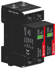 SALTEK A03809 FLP-12,5 V/2 svodič a přepětí, pro  1-fázový  systém TN-S