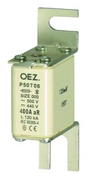OEZ P50T06 350A aR Pojistková vložka pro jištění polovodičů *OEZ:06661