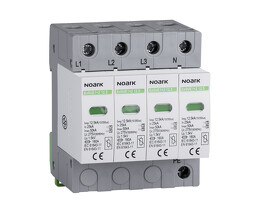NOARK 103342 Ex9UE1+2 12.5 4P 275  Svodič třída 1+2 (B+C),12,5 kA,275VAC,4pól