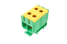 ELEMAN 1006615 Svorka univerzální UK 50/2 PE, 160A, 1pól., AL/CU, krytá, zeleno-žlutá
