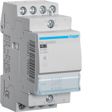 HAGER ESL425SDC Stykač se sníž. hlučností 25A, 4S, 12V DC