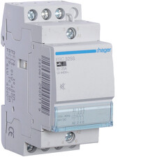 HAGER ESC325S Stykač se sníženou hlučností 25A, 3S, 230V AC