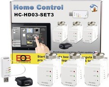ELEKTROBOCK HC-PH-HD03 set3 Home Control regulační set  teplovodního vytápění *1351