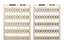 WAGO 793-508 Značkovací karta WMB 101-150 horizontální pevná