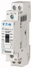 EATON 267979 Z-TN24/1S1O Instalační relé 24V AC, 1Z+1V kont., předvolba ON/AUT/OFF