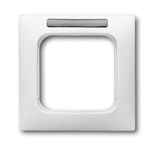 ABB 2CKA001754A4058, REFLEX SI Rámeček s popisovým polem, jednonásobný ( 1754-0-4058 ),alpská bílá