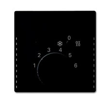 ABB 2CKA001710A4052, FUTURE Kryt termost. pro top./chl.; mechová černá; 1795 HKEA-885