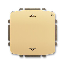 ABB 3299A-A33108 D, TANGO Spínač žaluziový s kr.ovl., s př. RF, 868 MHz; béžová