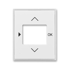 ABB 3299E-A40100 01, ELEMENT Kryt čas. nebo ovl., sním.kv.vzduchu; bílá/ledová bílá