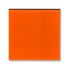 ABB 3299H-A00100 66, LEVIT Kryt stmívače s kr.ovl.; oranžová/kouř. černá