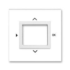 ABB 3299M-A40100 01, NEO Kryt čas. nebo ovl., sním.kv.vzduchu; bílá/ledová bílá