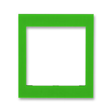 ABB 3901H-A00355 67, LEVIT Kryt rámečku s otvorem 55x55, střední; zelená