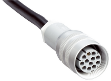 SICK 2022545 DOL-0612G05M075KM0 Připojovací kabel se zásuvkou, M26, 12-pin, přímá, 5m, PVC