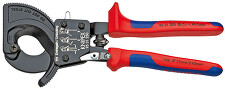 KNIPEX 95 31 250 Nůžky na kabely - ráčnové 250mm
