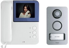 URMET 956/81 Sada videotelefonu pro 1 účastníka, videotel. 956/82 se sluch., MIKRA, 2 vod.