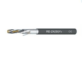 RE-2X(St)Yv 1x2x1,3 Sdělovací kabel, páry stíněny dle EN 50288-7 černá *0320125