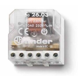 FINDER 26.03.8.012.0000 spínač imp.ovl. 1Z_1R/10A, 12V AC