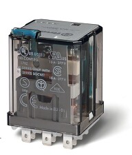 FINDER 62.33.9.024.0040 relé výkonové FA187, 3P/16A, 24V DC, MA_MI